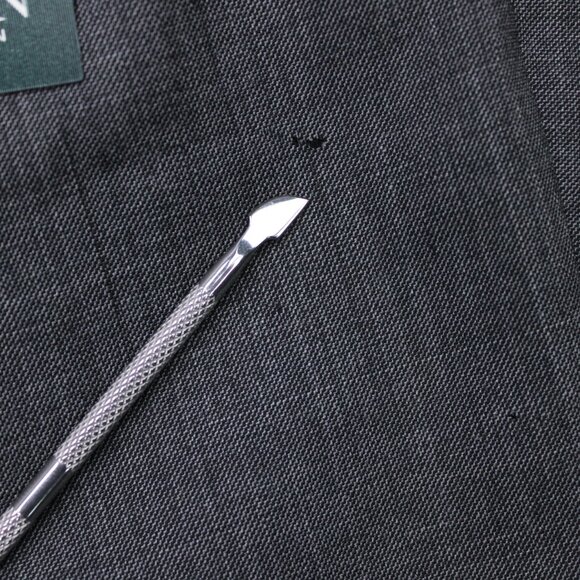 LAUREN Ralph Lauren Suit Separate Pants NWT Mens 46 Gray Ultraflex Wool Unhemmed - Picture 5 of 16